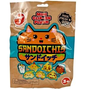 Sandoichis™ Series 1 Plush Toy - Styles Vary - Mystery Bag